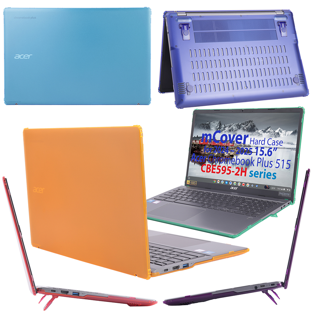 mCover case for Acer Chromebook Plus 515 CBE595-2 series laptop