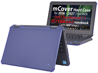 mCover Hard case for 2026+ 11.6-inch Dell Chromebook 11 CC11260 2-in-1