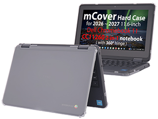 mCover Hard case for 2026+ 11.6-inch Dell Chromebook 11 CC11260 2-in-1