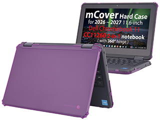 mCover Hard case for 2026+ 11.6-inch Dell Chromebook 11 CC11260 2-in-1