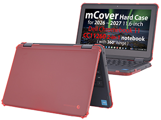 mCover Hard case for 2026+ 11.6-inch Dell Chromebook 11 CC11260 2-in-1