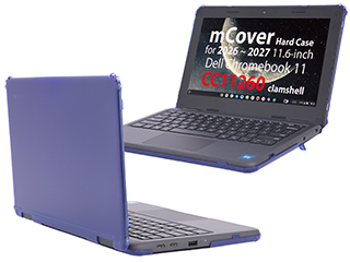 mCover Hard Shell case for 2026+ 11.6-inch Dell Chromebook 11 CC11260 clamshell