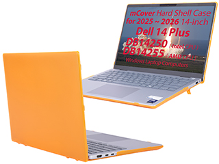 mCover Hard Shell case for 2025 2026 14-inch Dell 14 Plus DB14250 DB14255 series Windows Laptop