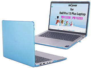 mCover Hard Shell case for 2025+ 13.3" Dell Pro 13 Plus PB13250 / PB13255 non-2-in-1 Windows Notebook PC