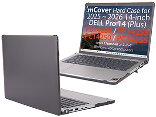 mCover Hard Shell case for 2025+ 14" Dell Pro 14 Plus PB14250 / PB14255 Windows Notebook PC