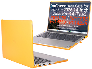mCover Hard Shell case for 2025+ 14" Dell Pro 14 Plus PB14250 / PB14255 Windows Notebook PC