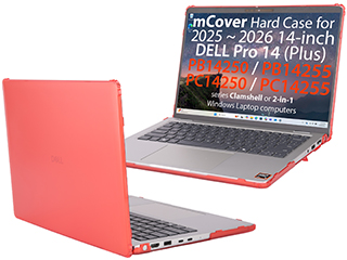 mCover Hard Shell case for 2025+ 14" Dell Pro 14 Plus PB14250 / PB14255 Windows Notebook PC