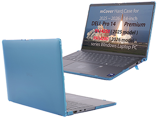 mCover Hard case for 14-inch Dell Pro 14 Premium PA14250 (2025) / PA14260 (2026) Windows Laptop PC