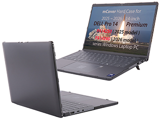 mCover Hard case for 14-inch Dell Pro 14 Premium PA14250 (2025) / PA14260 (2026) Windows Laptop PC