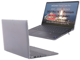 mCover Hard case for 14-inch Dell Pro 14 Premium PA14250 (2025) / PA14260 (2026) Windows Laptop PC