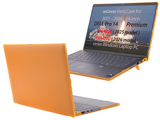 mCover Hard case for 14-inch Dell Pro 14 Premium PA14250 (2025) / PA14260 (2026) Windows Laptop PC