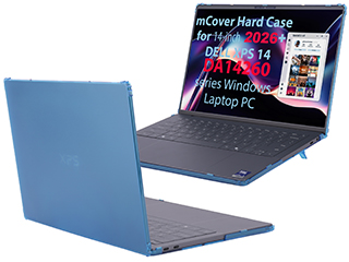 mCover Hard Shell case for 14-inch Dell XPS 14 DA14260 series Windows Laptop