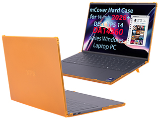 mCover Hard Shell case for 14-inch Dell XPS 14 DA14260 series Windows Laptop