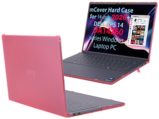 mCover Hard Shell case for 14-inch Dell XPS 14 DA14260 series Windows Laptop