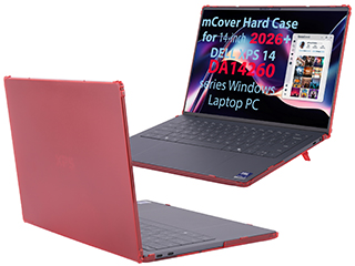 mCover Hard Shell case for 14-inch Dell XPS 14 DA14260 series Windows Laptop