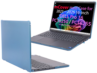 mCover Hard case for Dell Pro 16 PC16250 | PC16255 Windows laptop