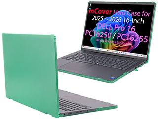 mCover Hard case for Dell Pro 16 PC16250 | PC16255 Windows laptop