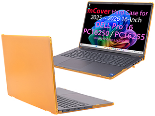 mCover Hard case for Dell Pro 16 PC16250 | PC16255 Windows laptop