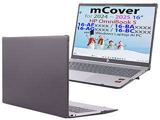 mCover Hard Shell case for 2024+ 16-inch HP OmniBook 5 16-AFxxxx / 16-AGxxxx / 16-BAxxxx / 16-BCxxxx Windows AI PC