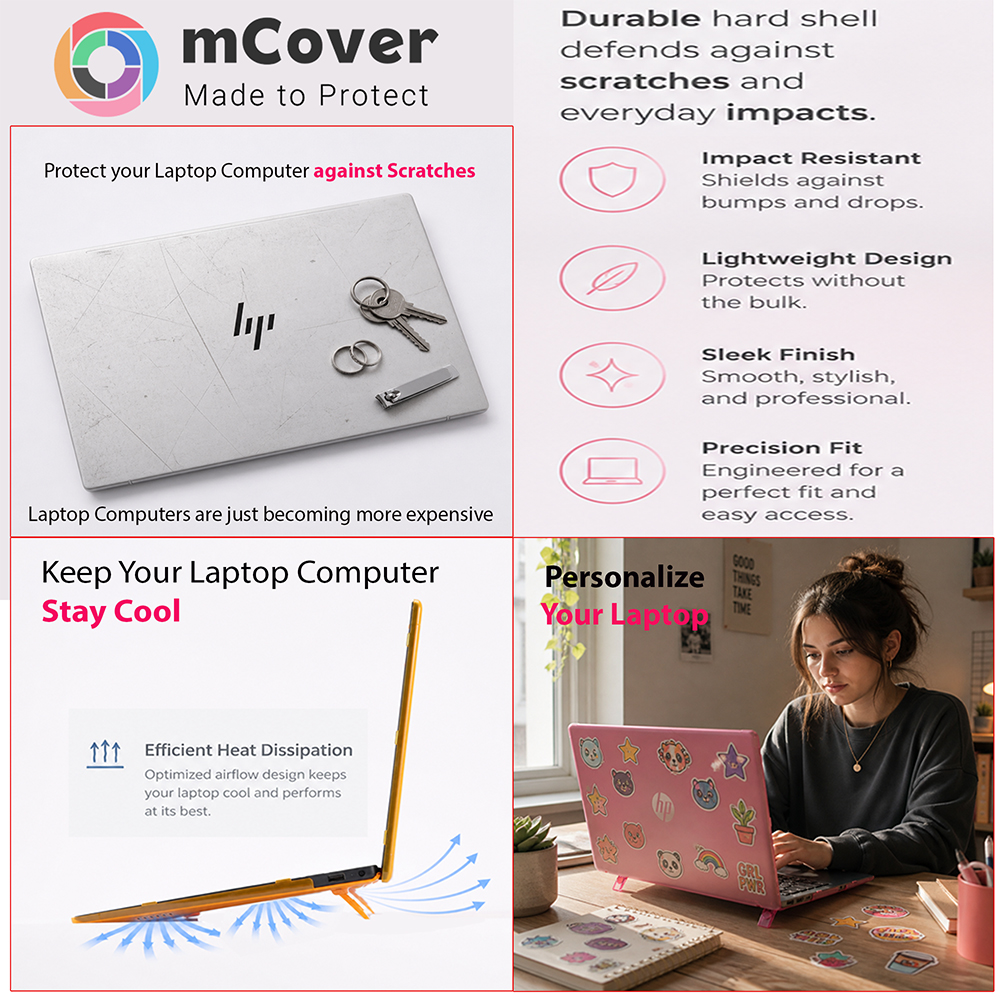 mCover Hard Shell case for 14-inch HP EliteBook 840 | 845 G9 / G10 Windows Laptop