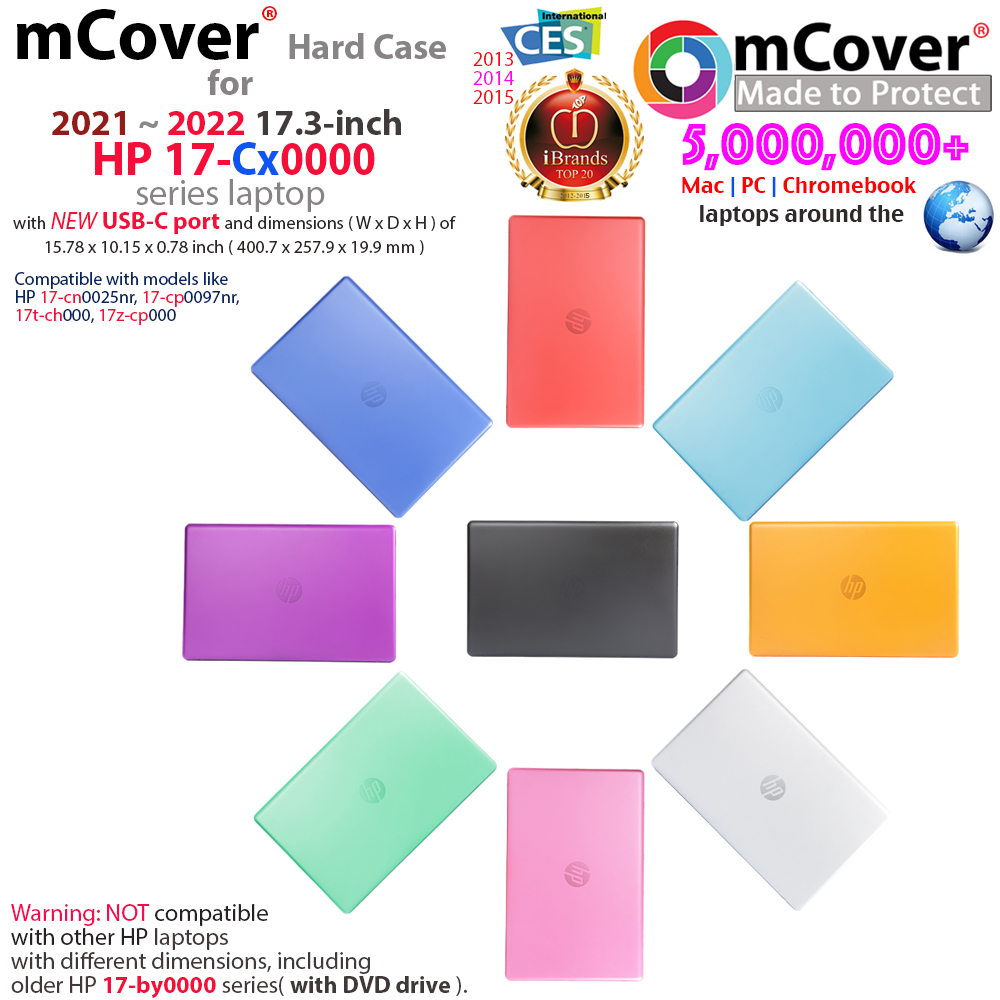 mCover Hard Shell case for 17-inch HP 17-C0000 series