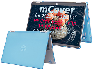 mCover Hard case for 14-inch HP OmniBook 5 Flip 14-FPxxxx series 2-in-1 Notebook PC
