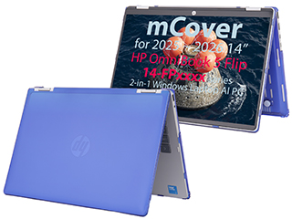 mCover Hard case for 14-inch HP OmniBook 5 Flip 14-FPxxxx series 2-in-1 Notebook PC