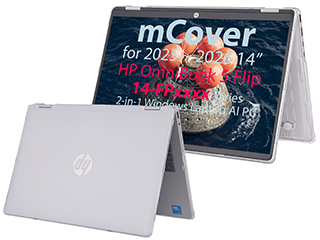 mCover Hard case for 14-inch HP OmniBook 5 Flip 14-FPxxxx series 2-in-1 Notebook PC