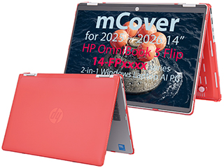 mCover Hard case for 14-inch HP OmniBook 5 Flip 14-FPxxxx series 2-in-1 Notebook PC