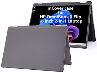 mCover Hard Shell case for 16-inch HP OmniBook X Flip 16-ASxxxx 16-BExxxx series 2-in-1 Windows PC