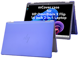 mCover Hard Shell case for 16-inch HP OmniBook X Flip 16-ASxxxx 16-BExxxx series 2-in-1 Windows PC