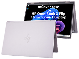 mCover Hard Shell case for 16-inch HP OmniBook X Flip 16-ASxxxx 16-BExxxx series 2-in-1 Windows PC