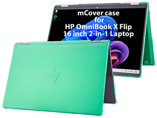 mCover Hard Shell case for 16-inch HP OmniBook X Flip 16-ASxxxx 16-BExxxx series 2-in-1 Windows PC