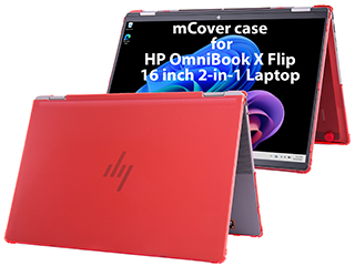 mCover Hard Shell case for 16-inch HP OmniBook X Flip 16-ASxxxx 16-BExxxx series 2-in-1 Windows PC
