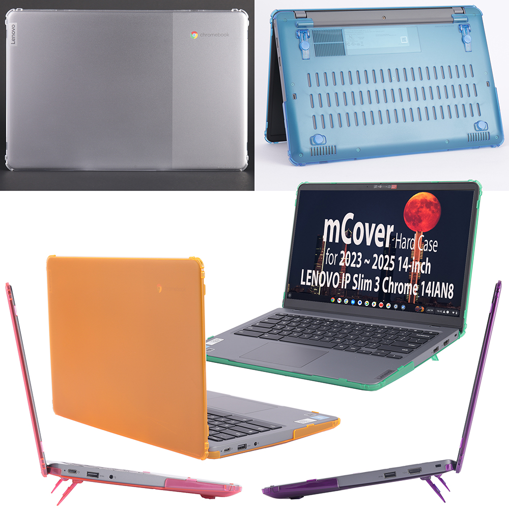 mCover Hard Shell case for Lenovo IP Slim 3 Chrome 14IAN8 series laptop