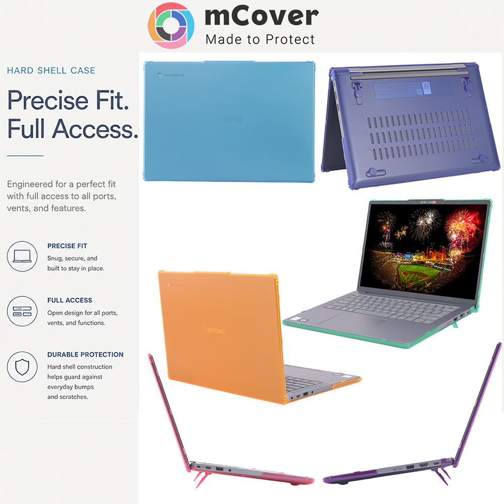 mCover Hard Shell case for 14-inch 2026+ Lenovo Chromebook 14M8911 | 14ITN11 series Laptops