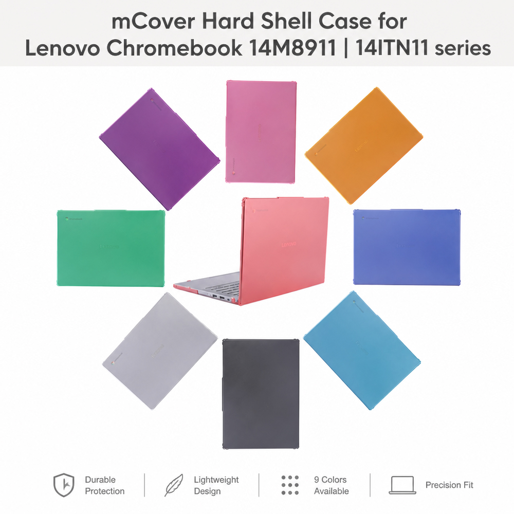 mCover Hard Shell case for 14-inch 2026+ Lenovo Chromebook 14M8911 | 14ITN11 series Laptops