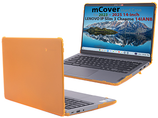 mCover Hard Shell case for Lenovo IP Slim 3 Chrome 14IAN8 series laptop