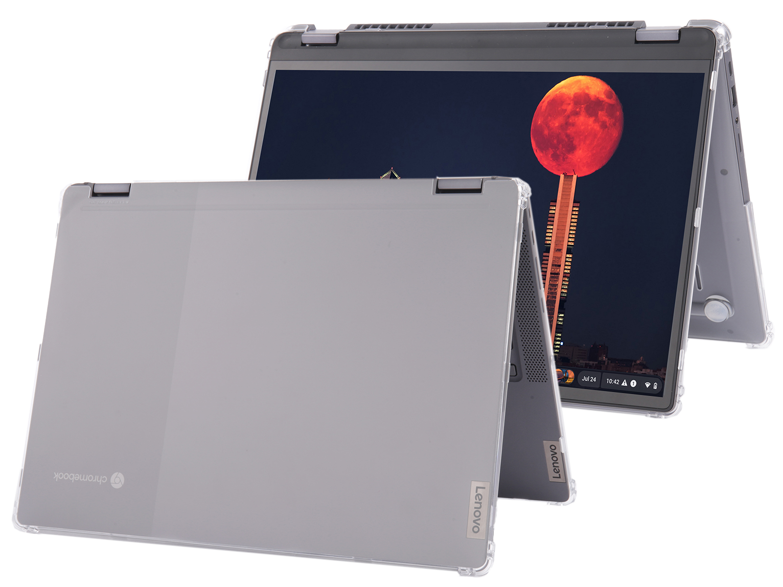 mCover Hard Shell case for 14-inch Lenovo IP Flex 5 Chrome 14IAU7 series Chromebooks