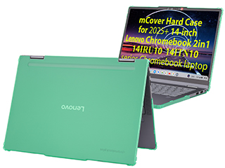 mCover Hard Shell case for 14-inch 2025+ Lenovo Chromebook Plus 2in1 14IRU10 series Laptops