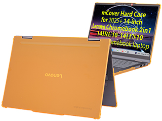 mCover Hard Shell case for 14-inch 2025+ Lenovo Chromebook Plus 2in1 14IRU10 series Laptops