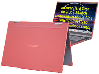 mCover Hard Shell case for 14-inch 2025+ Lenovo Chromebook Plus 2in1 14IRU10 series Laptops