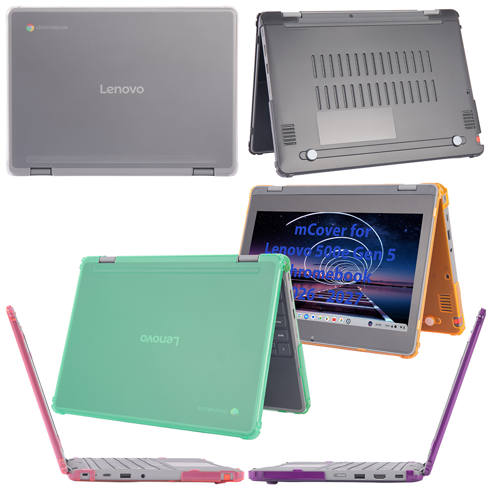 mCover Hard Shell case for Lenovo 500e Gen 5 series Chromebook laptop