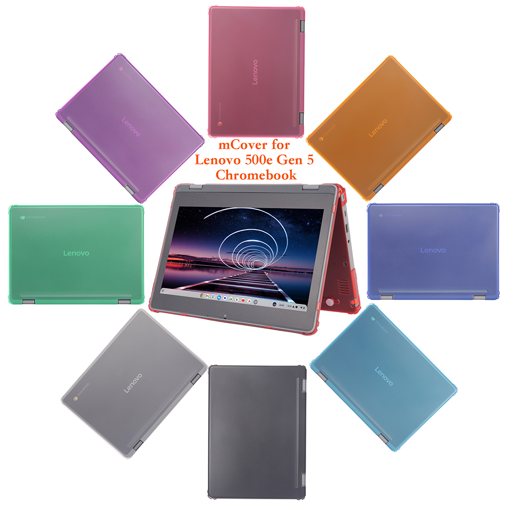 mCover Hard Shell case for Lenovo 500e Gen 5 series Chromebook laptop