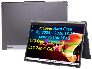 mCover Hard Shell case for 13-inch Lenovo ThinkPad L13 2-in-1 G6