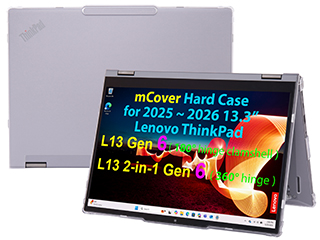 mCover Hard Shell case for 13-inch Lenovo ThinkPad L13 2-in-1 G6