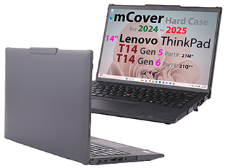 mCover Hard Shell case for 14-inch Lenovo ThinkPad T14 Gen 5 / 6 series