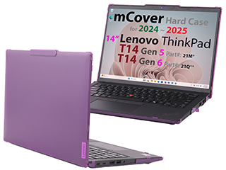 mCover Hard Shell case for 14-inch Lenovo ThinkPad T14 Gen 5 / 6 series