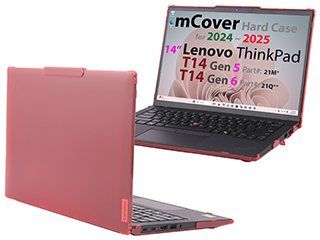 mCover Hard Shell case for 14-inch Lenovo ThinkPad T14 Gen 5 / 6 series