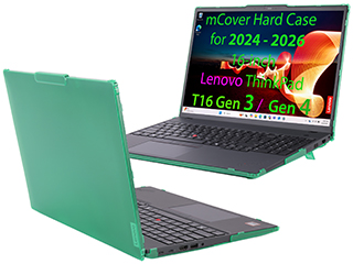 mCover Hard Shell case for 16-inch Lenovo ThinkPad T16 G3 G4 Windows PC